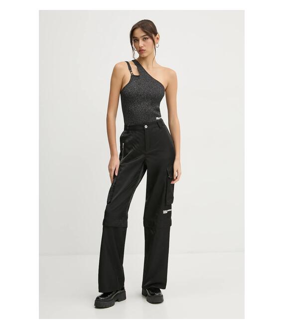 Top Karl Lagerfeld Jeans χρώμα: μαύρο, A1W18028