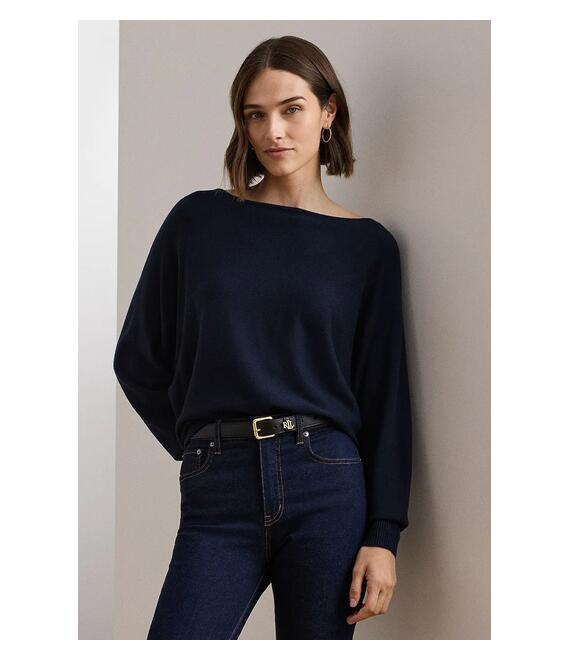 Πουλόβερ Lauren Ralph Lauren χρώμα: ναυτικό μπλε, 200957483