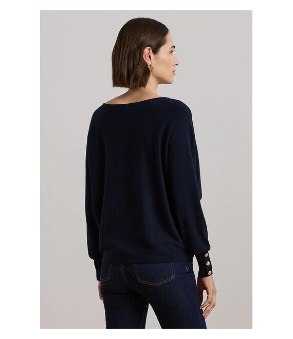 Πουλόβερ Lauren Ralph Lauren χρώμα: ναυτικό μπλε, 200957483