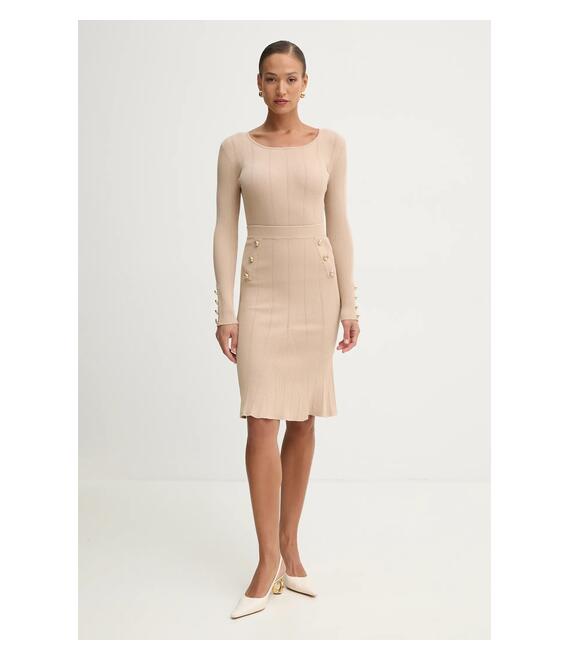 Πουλόβερ Marciano Guess GRACE χρώμα: μπεζ, 5RGR26 5810Z
