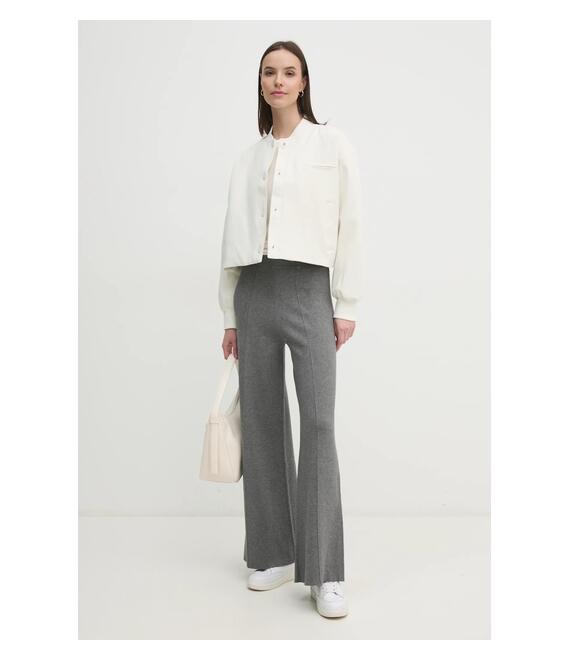 Μακρυμάνικο Dkny χρώμα: μπεζ, DP5T9985
