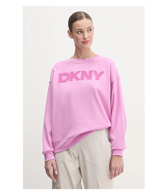 Μπλούζα Dkny χρώμα: μοβ, DP5T1140