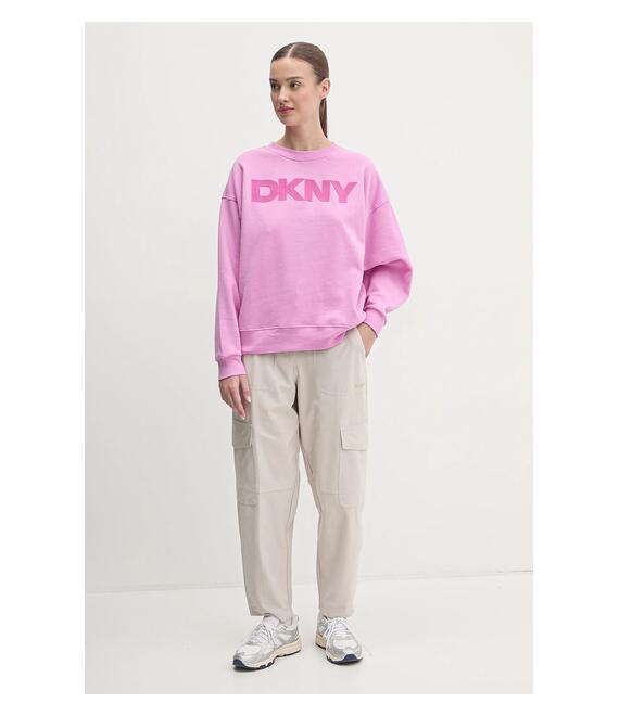 Μπλούζα Dkny χρώμα: μοβ, DP5T1140