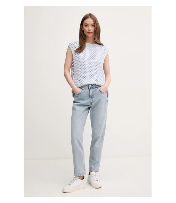 Γιλέκο United Colors of Benetton χρώμα: μπλε, 1194E10DE