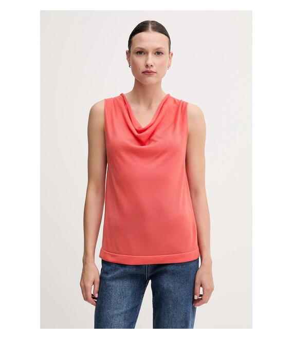 Top United Colors of Benetton χρώμα: πορτοκαλί, 123VD10DD