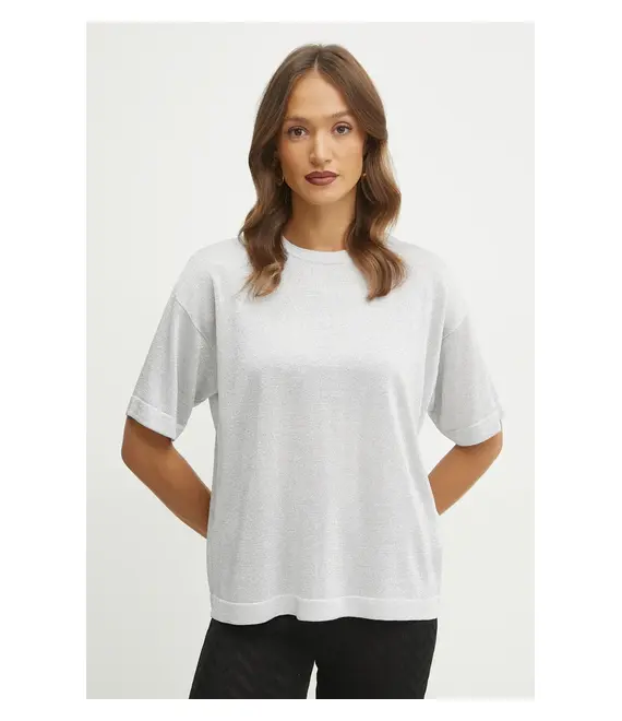 Πουλόβερ Missoni χρώμα: γκρι, DS25SN0H.BK045A