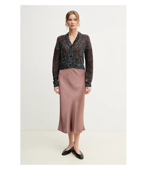 Πλεκτή ζακέτα Missoni χρώμα: μαύρο, DS25SM0C.BK042F