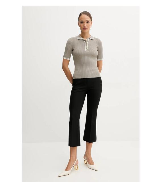 Μπλουζάκι Guess THALIA χρώμα: μπεζ, W5GR37 Z3L10
