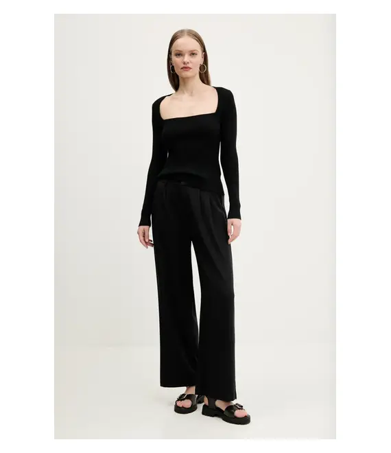 Πουλόβερ Abercrombie & Fitch χρώμα: μαύρο, KI150-5176