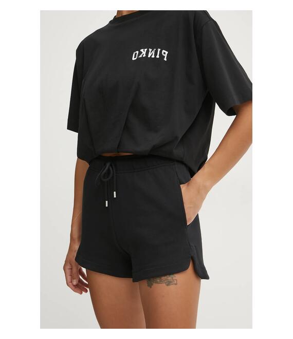 Σορτς Pinko χρώμα: μαύρο, 104284 A2BZ