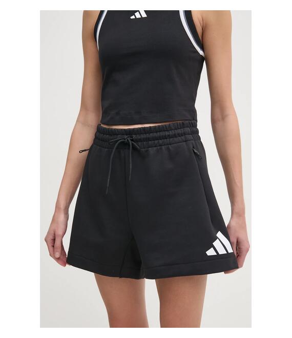 Σορτς adidas Z.N.E. χρώμα: μαύρο, JC5395