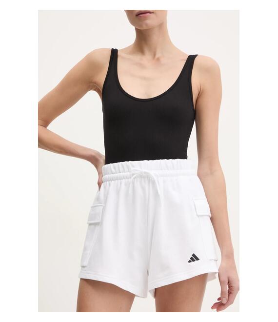 Σορτς adidas Essentials χρώμα: άσπρο, JD9945