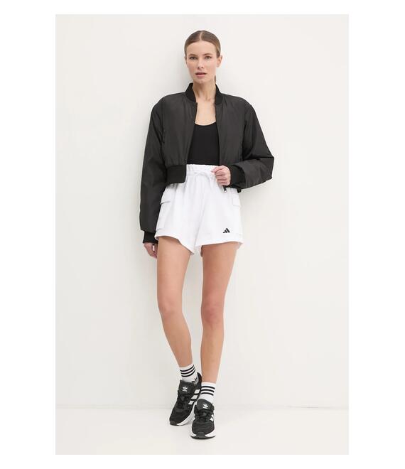 Σορτς adidas Essentials χρώμα: άσπρο, JD9945
