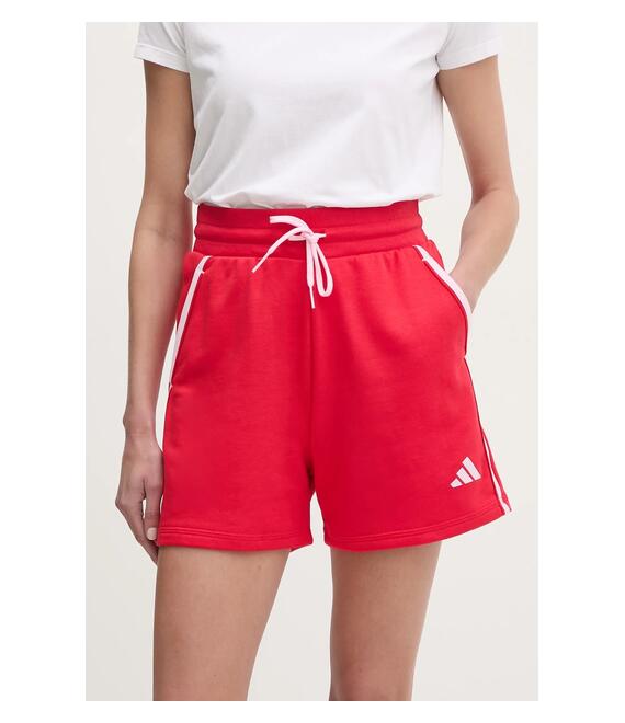 Σορτς adidas W CB Color Pop χρώμα: κόκκινο, JG6216