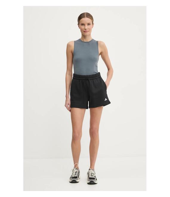 Σορτς adidas Essentials χρώμα: μαύρο, JC5925
