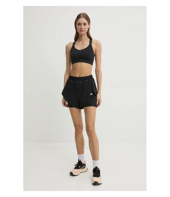 Σορτς προπόνησης adidas Performance Aeroready χρώμα: μαύρο, IQ2655