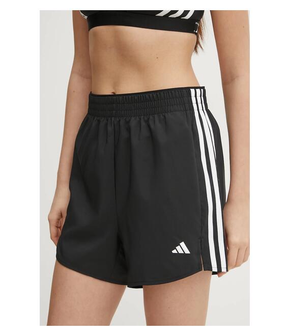 Σορτς προπόνησης adidas Performance 3 Stripes χρώμα: μαύρο, JF4359