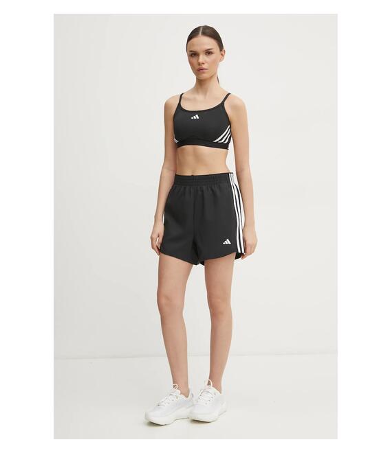 Σορτς προπόνησης adidas Performance 3 Stripes χρώμα: μαύρο, JF4359