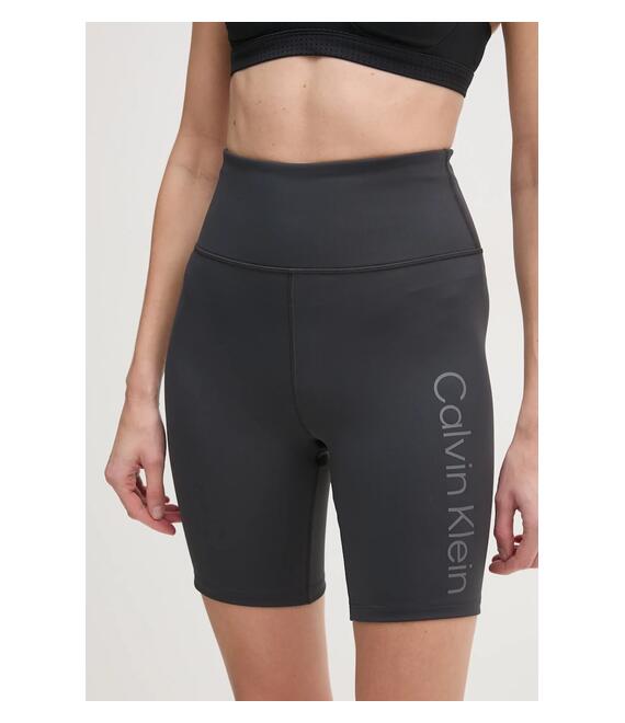 Σορτς προπόνησης Calvin Klein Performance χρώμα: γκρι, LVGWS5L708