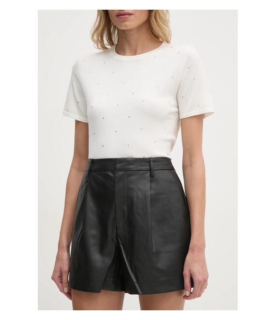 Σορτς Dkny χρώμα: μαύρο, DJ4S8032