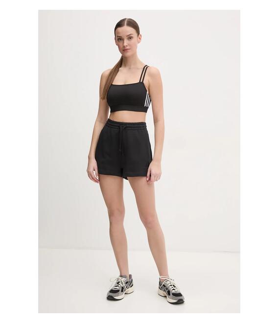 Βαμβακερό σορτσάκι adidas ALL SZN χρώμα: μαύρο, JJ4920