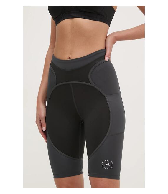 Σορτς προπόνησης adidas by Stella McCartney Two-Tone χρώμα: μαύρο, JM0304