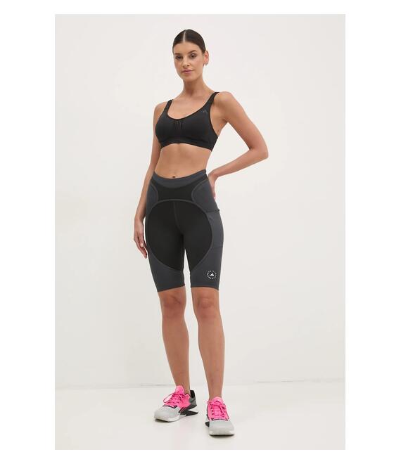 Σορτς προπόνησης adidas by Stella McCartney Two-Tone χρώμα: μαύρο, JM0304