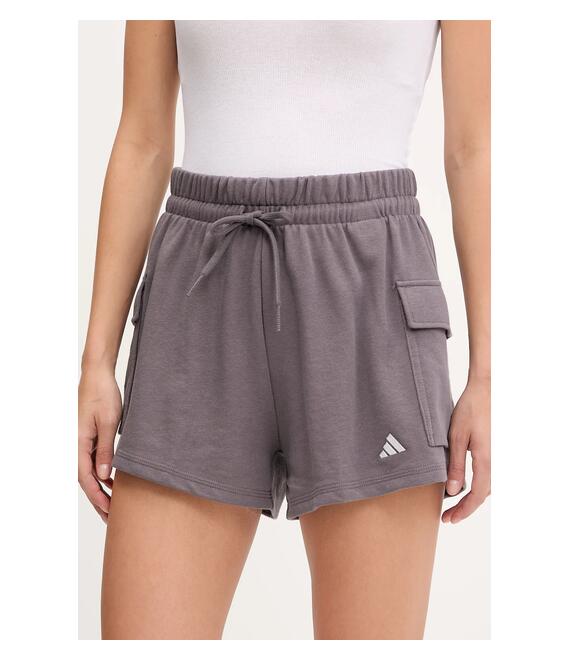 Σορτς adidas Essentials χρώμα: μοβ, JC5700