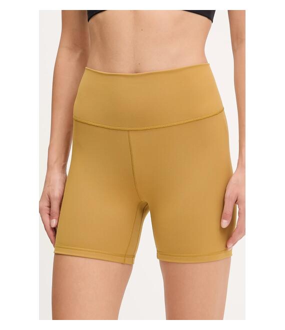 Σορτς γιόγκα adidas Performance All Me χρώμα: κίτρινο, JI8348