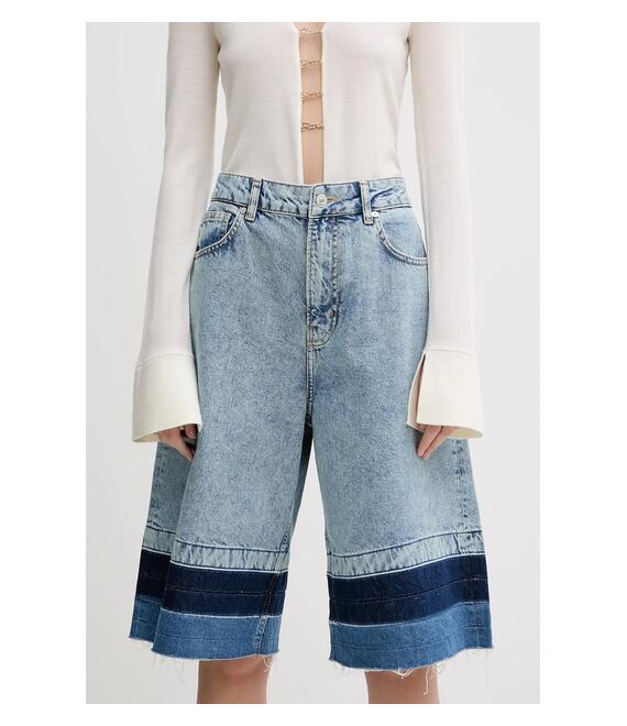 Τζιν σορτς Moschino Jeans χρώμα: μπλε, 0312 3719