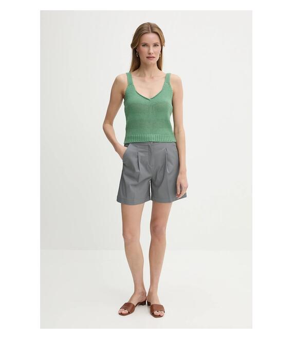Σορτς United Colors of Benetton χρώμα: γκρι, 40FAD901U