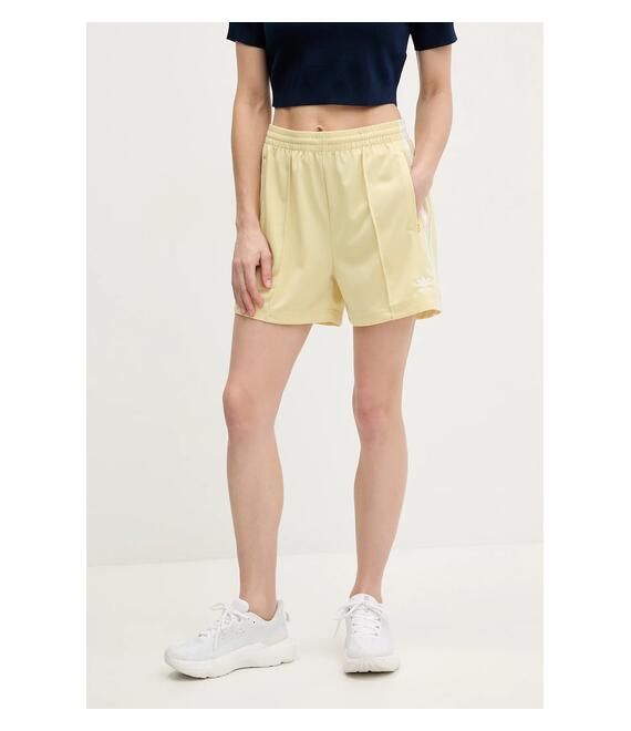Σορτς adidas Originals Firebird χρώμα: κίτρινο, JD0820