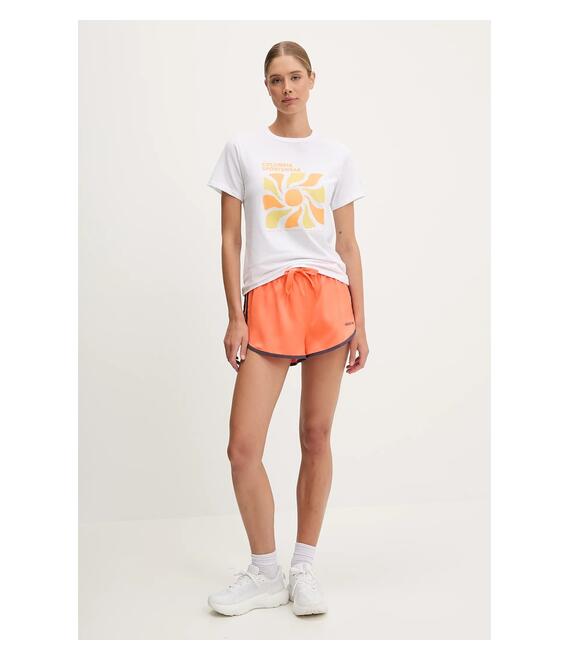 Σορτς adidas Originals Sprinter Shorts χρώμα: πορτοκαλί, JD3608