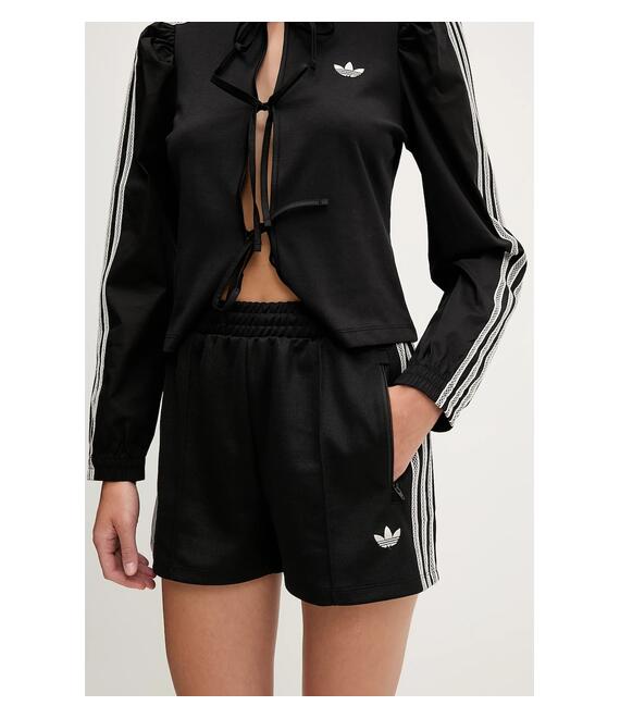 Σορτς adidas Originals Shorts χρώμα: μαύρο, KC0680