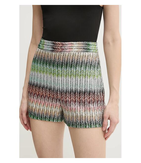 Σορτς Missoni χρώμα: πράσινο, DS25SI0E.BC0051