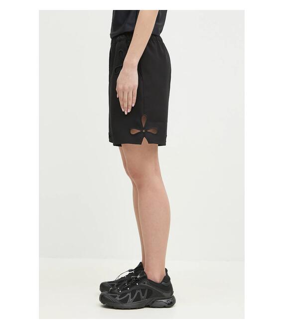 Σορτς Coperni Petal Embroidered Cut-Out χρώμα: μαύρο, COPP116F3004