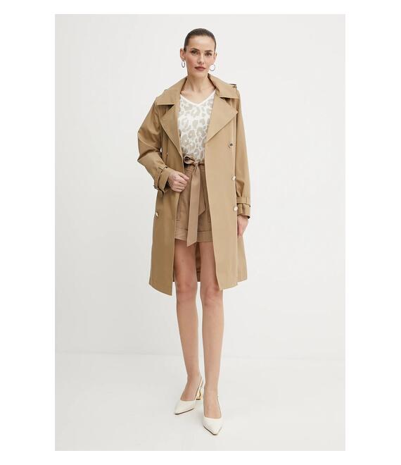Σορτς Guess NINA χρώμα: μπεζ, W5GD1R WG4C2