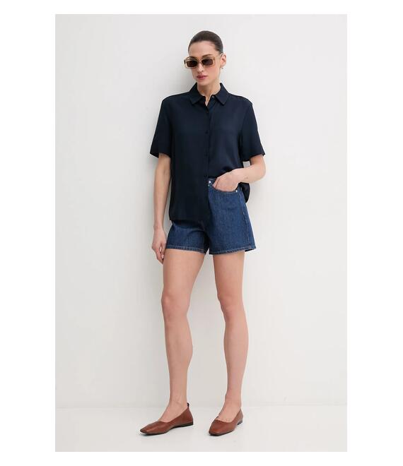 Τζιν σορτς Tommy Hilfiger χρώμα: μπλε, WW0WW44385