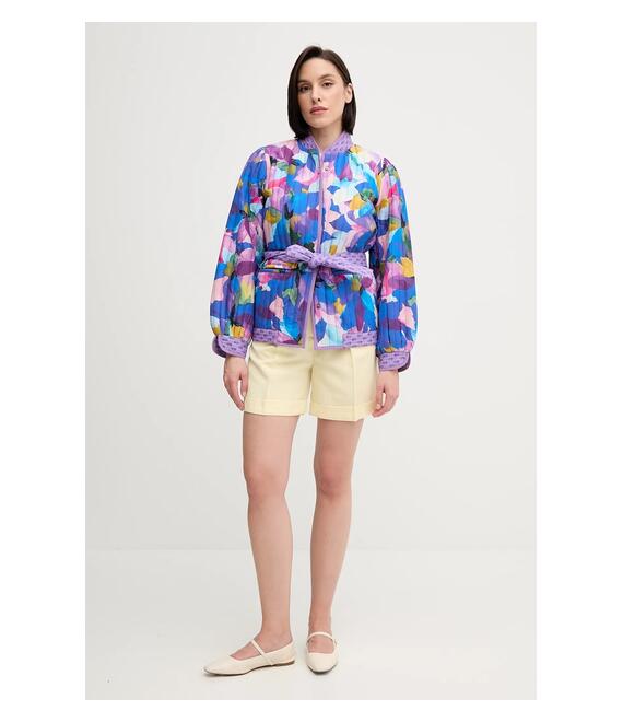 Λινό σορτς Tommy Hilfiger χρώμα: κίτρινο, WW0WW44767