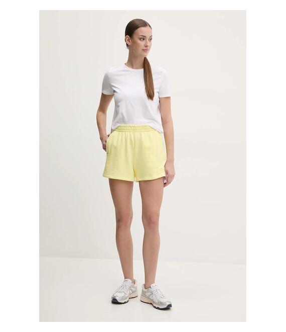 Βαμβακερό σορτσάκι Dkny χρώμα: κίτρινο, DP5S5252