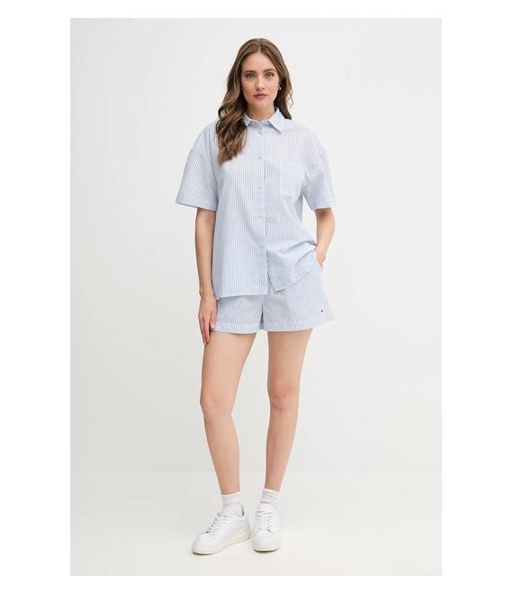 Σορτς Tommy Hilfiger χρώμα: μπλε, UW0UW05867