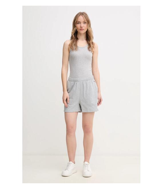 Σορτς Tommy Hilfiger χρώμα: γκρι, UW0UW05800