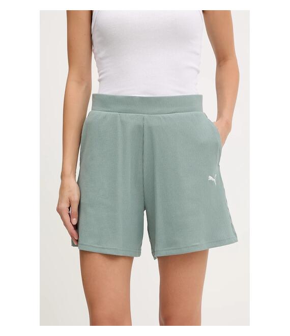 Σορτς Puma χρώμα: πράσινο, 685026