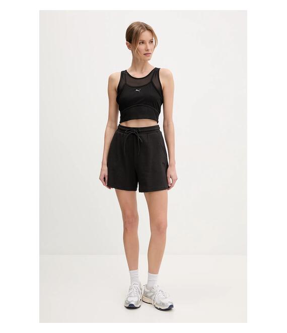 Σορτς Puma χρώμα: μαύρο, 685062