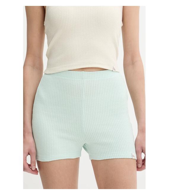Σορτς Calvin Klein Jeans χρώμα: τιρκουάζ, J20J225409