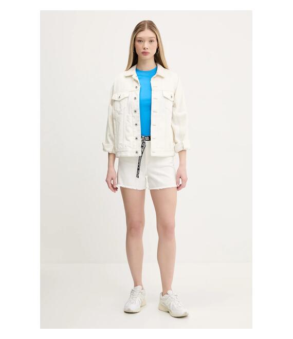 Τζιν σορτς Karl Lagerfeld Jeans χρώμα: άσπρο, A2W10039