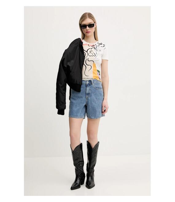 Τζιν σορτς Karl Lagerfeld Jeans χρώμα: μπλε, A2W10041