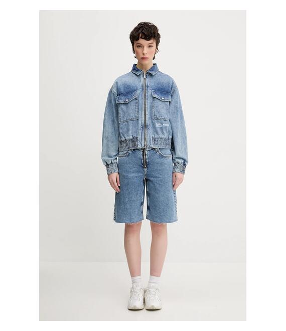 Τζιν σορτς Karl Lagerfeld Jeans χρώμα: μπλε, A2W10042