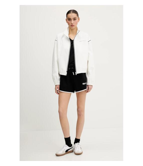 Βαμβακερό σορτσάκι Karl Lagerfeld Jeans χρώμα: μαύρο, A2W10095
