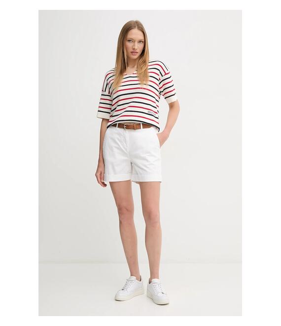 Σορτς Barbour χρώμα: άσπρο, LST0022WH11